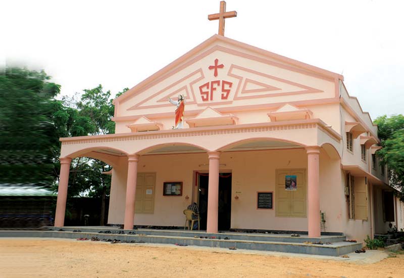 sfs catholic church at medipally of ghatkesar run by msfs fathers