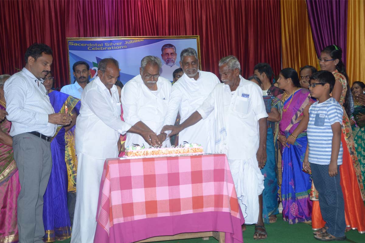 msfs visakhapatnam provincial silver jubilee celebrations of priesthood 
