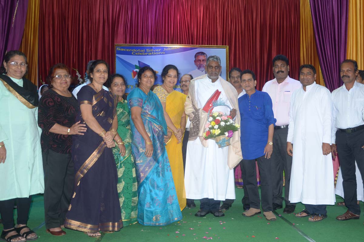 msfs visakhapatnam provincial silver jubilee celebrations of priesthood 
